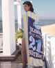 Picture of Custom Striped Cabana Beach Towel (Standard Size)