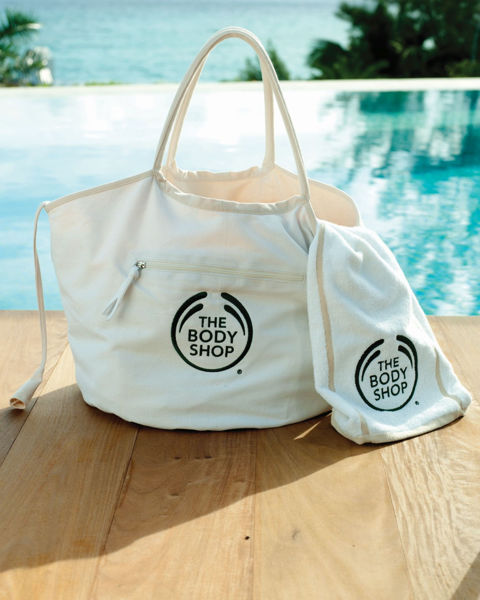 Picture of Nautical Reversible Bag & Freestyle Swim Towel Set