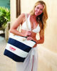 Picture of Vintage Cabana Canvas Tote