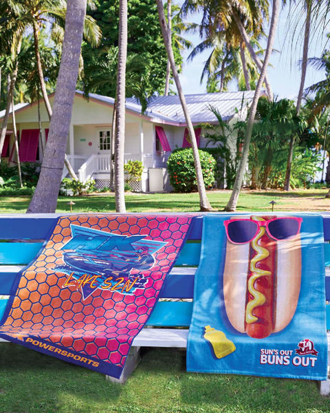 Picture of ColorFusion Eco Friendly Standard Beach Towel