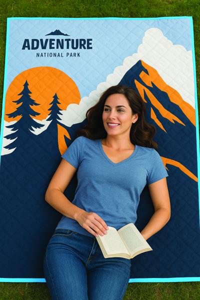 Picture of Fiesta Picnic Quilted Outdoor Blanket