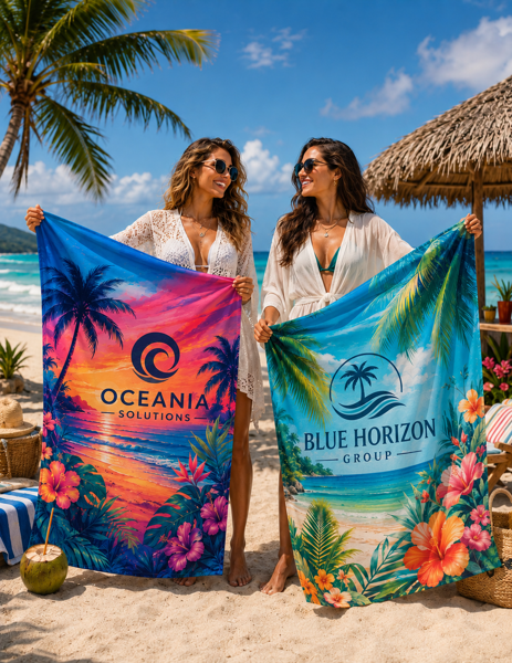 Picture of Colorfusion Cotton Blend Velour Beach Towel